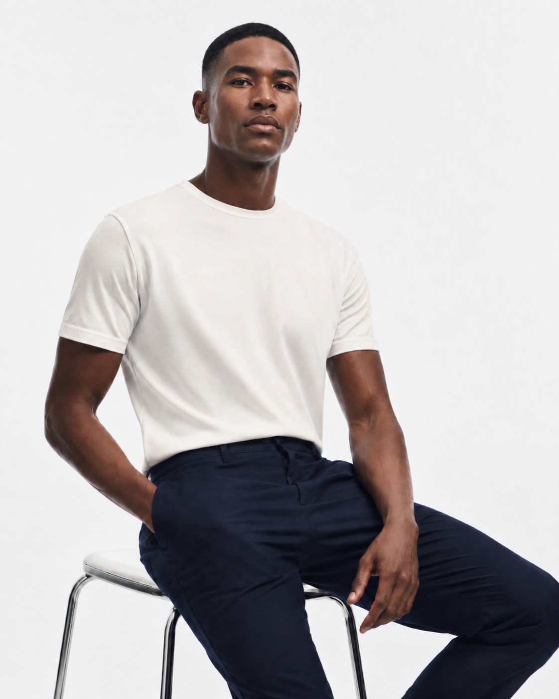 CAMISETA INTERLOQUE PIMA OFF WHITE