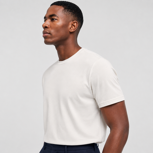 CAMISETA INTERLOQUE PIMA OFF WHITE